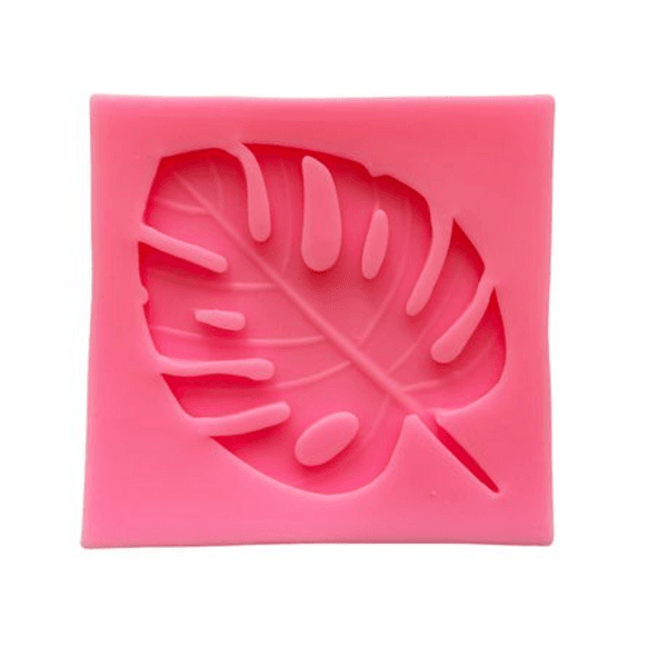 Delicious Monster Leaf Fondant Silicone Mould, Delicious Monster Leaf Fondant Silicone Mold