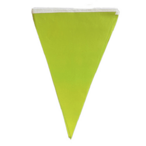 Plain Bunting Flags - Green