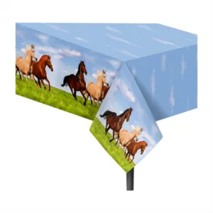 Horses Themed Tablecloth