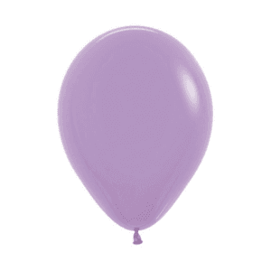 5 Pack Balloons Fashion Solid Lilac (5 inch)