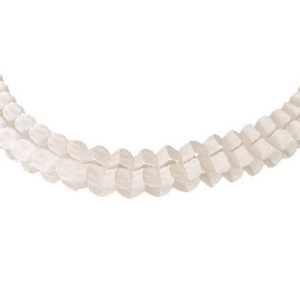 Paper Garland - White