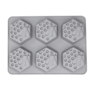 Bee and Honeycomb Silicone Fondant Mold