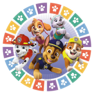 Paw Patrol Large Paper Plates (8 Plates)