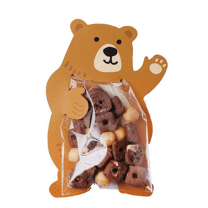 Bear Shaped Birthday Sweets Packet (Set of 10)
