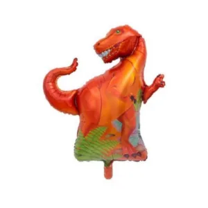 Large T-Rex Dinosaur Foil Balloon - Set of 2