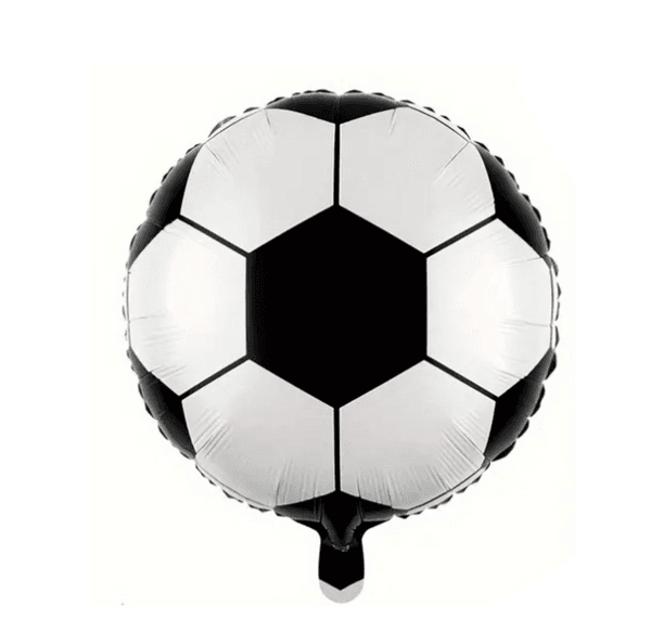 Soccer Ball Themed Foil Balloon (20cm), Soccer Ball Themed Foil Balloon (45cm)