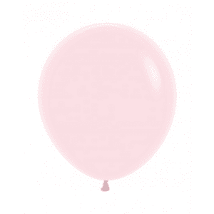 3 Pack Balloons Pastel Matte Pink (18 Inch)