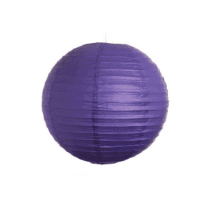Dark Purple Paper Lantern (30cm)