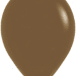 5 Pack Balloons Fashion Solid Coffee (12 inch)
