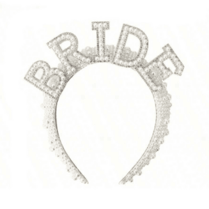 Pearl and Diamond Detail Bride Alice Band