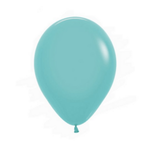 5 Pack Balloons Fashion Solid Aquamarine (5 inch)