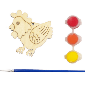 Chicken Party Favor (Wood)