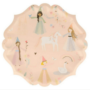 Pastel Fairy Large Paper Plates (8 Plates)