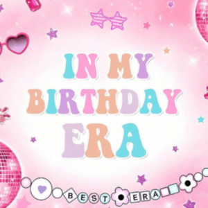Small Kids Birthday and Photography Backdrop - Taylor Swift Era Theme