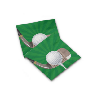 Golf Themed Napkins (16 Napkins)