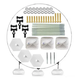 Balloon Arch Stand (Round - 2 Meters)