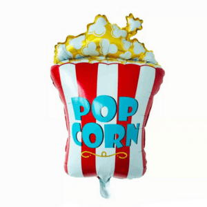Popcorn Themed Foil Balloon