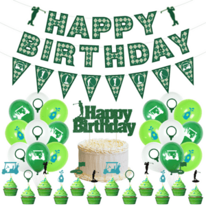 Party Decoration Set - Golf (Green)