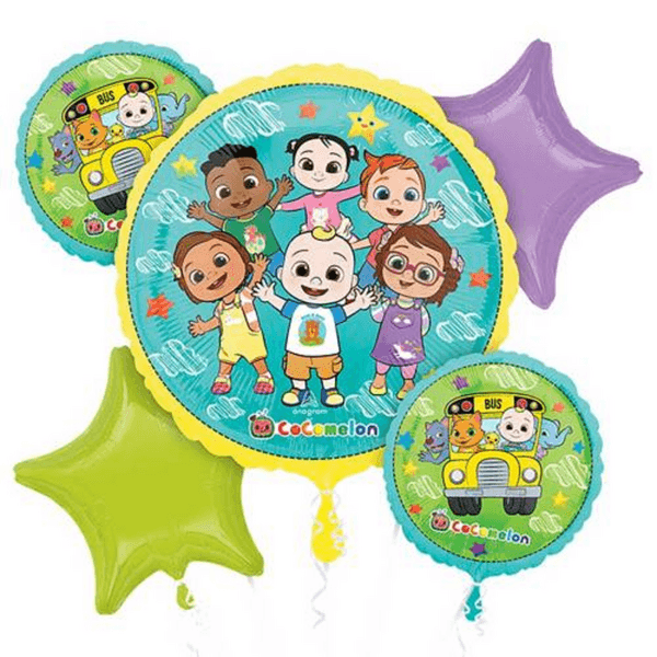 Cocomelon Balloon, Cocomelon Foil Balloon Set