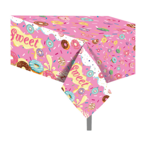Sweet Donut Themed Tablecloth