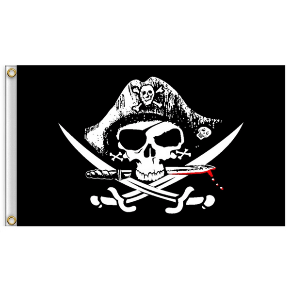 Pirate Themed Decor Flag, Pirate Themed Decor Flag