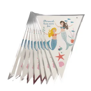 Paper Bunting Flags -Mermaid