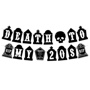 Death To My 20's Banner