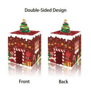 Small Party Favor Boxes - Christmas Theme 2 - 12 Boxes