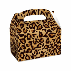 Party Favor Boxes - Safari / Wild Animal Theme (12 Boxes)