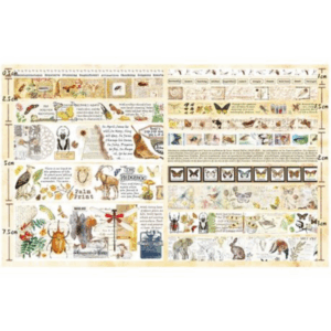 Retro Style Washi Tape Set - Insects