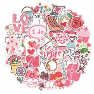 Variety Stickers - Valentine's Themed