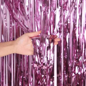 Foil Backdrop (Light Pink)