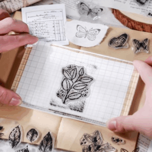 Silicone Stamp Sheet (Vintage Frames)