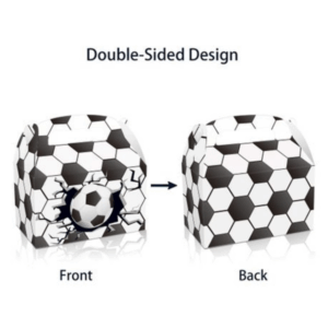 Party Favor Boxes - Soccer Theme - 12 Boxes