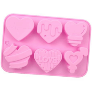 Silicone Mold - Heart Variety
