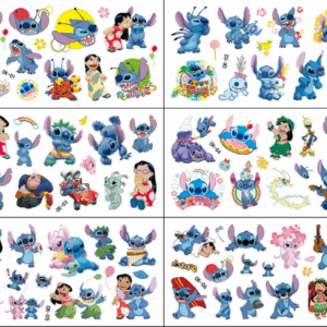 Kids Temporary Tattoos Set - Stitch