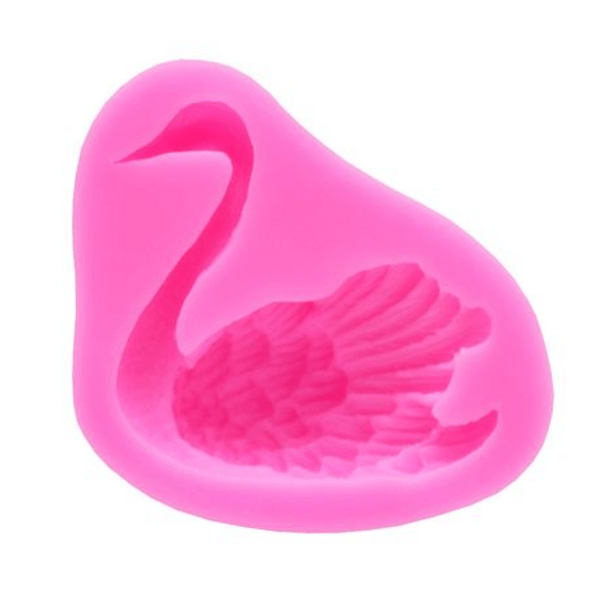 Silicone Swan Fondant Mold, Silicone Swan Fondant Mold