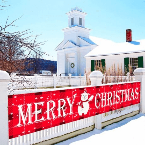 Merry Christmas Banner Decoration (2.5 meters), Merry Christmas Banner Decoration (2.5 meters)