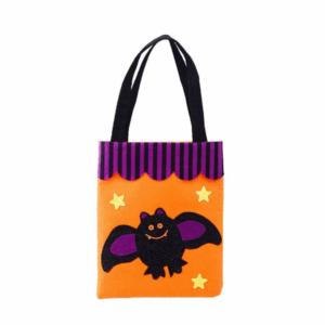 Felt Halloween Trick or Treat Bag (Bat)