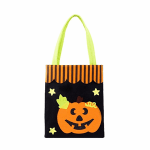 Felt Halloween Trick or Treat Bag (Jack-O-Lantern)