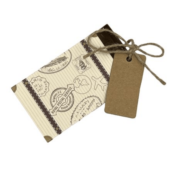 Small Party Favor Boxes - Retro Airplane Theme, Small Party Favor Boxes – Retro Airplane Theme