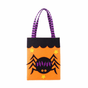 Felt Halloween Trick or Treat Bag (Spider)