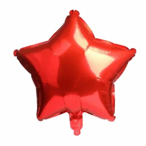 Star Foil Balloon - Red
