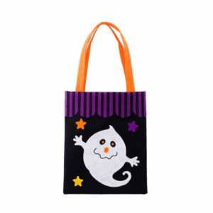 Felt Halloween Trick or Treat Bag (Ghost)