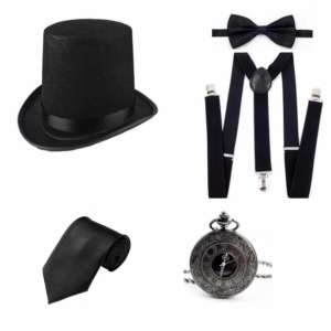 Gatsby Dress-Up Set (Black)