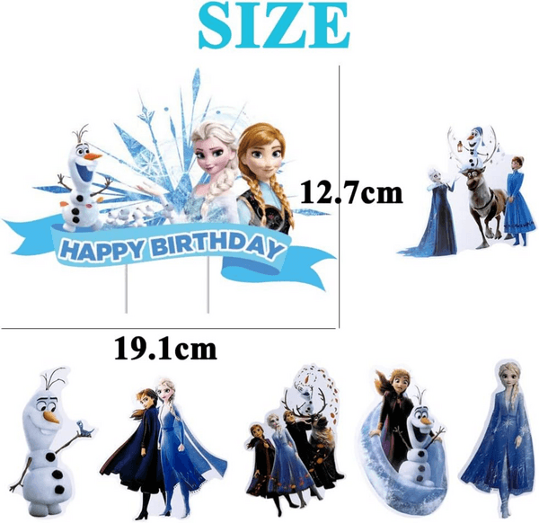 Frozen Cake and Cupcake Topper Set, Frozen Cake and Cupcake Topper Set (Set of 13)