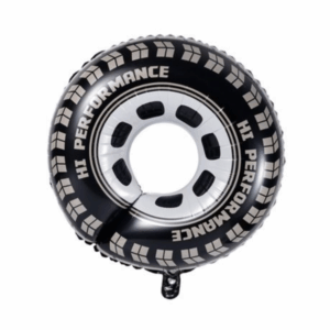 Race Car Wheel Foil Balloon