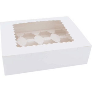 Muffin / Cupcake Box with Clear Window