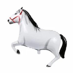 Horse Foil Balloon (White)