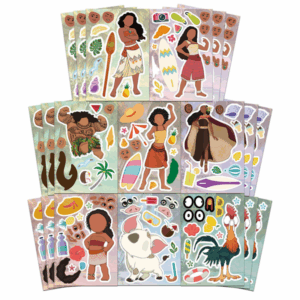 Moana Sticker Set (8 Stickers)